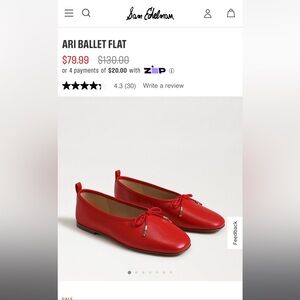 Sam Edelman Ari Flats ❤️